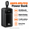 Amaya APB-FD18 50000mAh Power Bank with Digital Display Warranty 180 Days